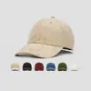[Personalizado] Gorra de Béisbol con Visera de Pana Fina de Alta Calidad Bordado de Logo en Lote Pequeño Protector Solar para Exteriores