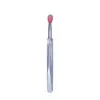 Nuevo cepillo de labios de silicona suave para trémolo con tapa, cepillo para labiales, brillo de labios, bálsamo labial portátil, cepillo para halo de labios, herramienta de maquillaje