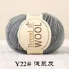 Hilo de Lana de Alpaca Australiana Transfronterizo para Tejer a Mano Bufandas, Sombreros y Abrigos; Hilo de grosor medio para tejer y hacer ganchillo; Al por mayor
