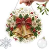 Arte de Perlas y Diamantes Navideño Transfronterizo Kit de Materiales para Pintura de Perlas y Diamantes Navideños DIY F
