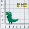 Parches de Animalitos de Dibujos Animados de Cuerpo Completo de Goma Suave de PVC Accesorios DIY Imanes para Refrigerador Amuletos para Zapatos Crocs Colección de Accesorios