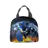 Bolsa de Almuerzo Sonic Transfronteriza Bolsa Portátil para Lonchera Bolsa para Lonchera de Papel de Aluminio Bolsa Térmica Bolsa de Almuerzo Sonic para Estudiantes