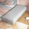 Sofá Cama para Balcón, Cama Lateral de Tela, Cama Amplia de Empalme, Cama Individual para Dormitorio, Doble Uso para Alquiler, Sofá Chaise Longue