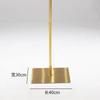 Base de Modelo Espejo 8K Accesorios Soporte Metálico Engrosado de Acero Inoxidable Triángulo Dorado y Plateado Placa Cuadrada de Hierro Accesorios al por Mayor