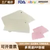 En Stock Mayorista Cortador de Masa de Plástico Herramienta de Horneado para Cocina Casera Raspador de Fideos de Arroz Raspador de Masa Raspador Trapezoidal