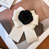 Broche Lazo Camelia Mujer Corea del Sur Damas Dama Corsage Fragancia Primavera y Verano Nuevo Accesorios Abrigo Flor Cuello Moda