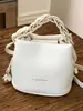Bolso tipo cubo único y elegante para mujer, nueva versión coreana primavera 2026, bolso de hombro simple, bolso cruzado casual de moda