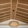 Techo Decorativo de Esterilla de Bambú y Decoración de Pared para Casas de Huéspedes, Restaurantes y Salones de Té, Materiales de Tejido de Ratán y Bambú Vintage Carbonizado Anticorrosión y Antimoho