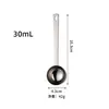 Colher Medidora de Aço Inoxidável 304 Espessa, Colher de Temperos de Cozinha Portátil com Furos, Colher Medidora Multiuso para Sobremesas, Confeitaria e Café