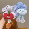 Kuromi Trasero Scrunchie de Flores para Niños para Niñas Lindo Lazo para Moño Accesorio para el Cabello