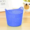 Organizador de Escritorio Mini Casual Portátil Cesta de Almacenamiento Circular de Malla Cesta de Almacenamiento para Desorden Portalápices Contenedor de Almacenamiento