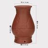 Copa de raspado de moxibustión de cerámica Moxibustión Doble Dragón Caja de moxibustión Dispositivo de moxibustión caliente Caja de moxibustión portátil Herramientas Instrumento Venta al por mayor de fábrica