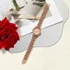 Relógio Feminino de Alta Qualidade, Luxo, Nicho, Estilo Pulseira, Design Oval Retrô Inspirado em Chanel