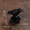 Decoração de Crânio de Mini Corvo de Halloween para Novo Produto Transfronteiriço Adereços de Mago de Halloween Móveis para Casa Artesanato em Resina