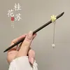 Horquilla de Paso con Borla Retro de Gama Alta Estilo Antiguo para Mujer Accesorios para el Cabello de Disfraz Antiguo Tocado Accesorios para el Cabello de la Dinastía Han Cheongsam