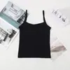 Chaleco Pequeño de Verano para Niños Algodón Estilo Coreano Camisola Básica para Niña Camiseta Básica para Bebé Top de Color Sólido