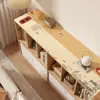 Novo tapete de mesa aparador estilo chinês, à prova d'água e à prova de óleo, não precisa lavar, novo modelo 2026, tapete protetor de bancada de rack de TV, toalha de mesa de armário de sapatos