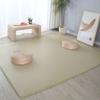 Tapete de Seda de Gelo de Verão Estilo Japonês para Sala de Estar Tatami Janela de Canto Dormitório Tapete Refrescante Tapete de Piso Antiderrapante para Engatinhar Bebê