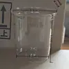Atacado do Fabricante Personalizado Vidro Borossilicato Alto Copo para Café Bebidas Frias Copo Simples de Água Copo para Suco Leite