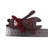 Venda quente urso desenho animado coelho de pelúcia broche animal pin acessórios para bolsa pode urso tecido têxtil para casa cachecol urso