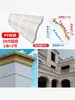 Molde de Linha de Beiral Coluna Romana Linha de Beiral Linha de Gotejamento Cornija Calha Suporte de Viga Decoração de Parede Exterior de Villa