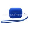 Funda protectora de silicona para auriculares inalámbricos Bluetooth de Apple 2022 con cordón moderno para Airpods Pro 2