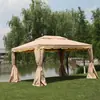 Tenda Romana Pavilhão Externo Tenda Comercial Varanda de Villa de Jardim Toldo para Sol Toldo para Carro Externo Tenda para Eventos de Casamento