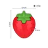 Caja Forma de Manzana Roja Caja de Dulces Regalo de Navidad Caja Segura para Frutas Caja de Plástico Estilo Europeo Caja de Dulces para Boda