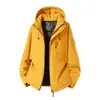 Chaqueta de Algodón con Capucha Estilo Montaña Invierno 2026, Engrosada para Protección contra el Frío, Cortavientos y Cálida, Abrigo de Algodón para Trabajo para Parejas, Chaqueta de Senderismo