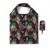 En Stock Poliéster 190t con Patrón Bolsa de Compras Plegable Bolsa Tote para Supermercado Bolsa Portátil Ecológica con Impresión de Logo