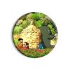 Totoro Miyazaki Anime Baqi Insignia de hojalata bidimensional Colgante