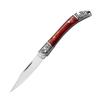 Cuchillo de fruta de acero inoxidable, exquisito cuchillo plegable de alta dureza, pelador doméstico, cuchillo plegable, cuchillo de acero portátil para exteriores.