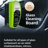 Limpiador de Película de Aceite para Hielo Anticongelante de Automóvil Más Vendido Transfronterizo para Parabrisas Delantero, Ventanas Laterales y Espejos Retrovisores, Agente de Limpieza de Alta Eficiencia