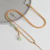 Nueva Cuerda para Colgar Colgante Estilo Chino, Cordón de Collar Tejido a Mano, Cordón para Colgante de Jade, Vidrio y Esmeralda, Accesorios DIY de Alta Gama