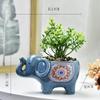 Comércio Exterior Cerâmica Suculenta Bonsai Elefante Desenho Animado Enfeites Decoração Transfronteiriça Amazon Jardinagem Flor Vasos de Flores Criativos
