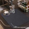 Tapete Escurridor de Encimera de Cocina Tierra de Diatomeas Tapete Aislante de Escritorio Posavasos Cuadrado Tapete de Bar Individual Tapete Absorbente Venta al por Mayor