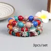 Pulseira Europeia e Americana Mais Vendida de Coração Multicamadas, Design de Nicho, Pulseira Simples, Joias de Textura Boêmia Atacado