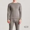 Conjunto de ropa interior térmica transpirable antibacteriana para hombre de 10 A, capa base para hombre, conjunto de ropa interior térmica para pareja, ropa de otoño e invierno para mujer