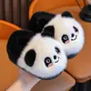 Pantuflas de Algodón para Niños Otoño e Invierno Pantuflas de Algodón Cálidas con Suela Gruesa para el Hogar para Niños y Niñas Pantuflas de Algodón Lindas de Dibujos Animados para Familia para Usar Afuera