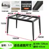 Patas de Mesa de Comedor de Baldosa de Pizarra Simple Estante para Escritorio de Oficina Base de Soporte Metálico Marco de Mesa Patas de Mesa de Mármol Lujo Ligero