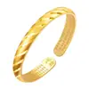 Oro Arena Vietnamita Nuevo Estilo Chino Nicho Lluvia de Meteoros Sutra del Corazón Pulsera Abierta Modelo Tienda de Oro Oro de Imitación Lujo Ligero Joyería Retro