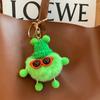 Pequeño Genio de Bolas de Carbón, Popular en Internet, Lindo Bolso, Adorno Colgante, Muñeco de Peluche, Mochila Escolar para Mujer, Llavero para Coche
