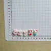 Serie de Delantales Lindos de Dibujos Animados Estilo Japonés Kitty Accesorios de Resina al por Mayor Clip para Flequillo de Niña Llavero Adornos DIY