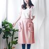 Delantal de moda coreana Quanzhixian para mujer adulta, encaje, algodón, cocina, repostería, belleza, floristería, overol