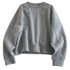 Sentido del Diseño Combinable Skinny Bordado Letra Pequeña Sudadera Holgada Casual para Mujer Estilo Perezoso Abrigo de Perfil Otoño