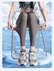 Leggings de Verano Ultra Delgados para Mujer de Cintura Alta Sin Costuras, Tallas Grandes Ajustados Ropa Exterior Yoga Barbie Pantalones de Aire Acondicionado, Adecuados para Usar Sin Calcetines