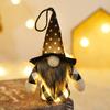 Nuevo Producto Transfronterizo Suministros de Halloween con Luces y Colgante de Muñeco Leñador Brillante Accesorios de Decoración de Ambiente Festivo para Centro Comercial