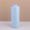 Frasco de Loção de Alto Valor 800ml Frasco Cilíndrico de Ombro Plano de Grande Capacidade Frasco de Plástico com Bomba para Loção Frasco para Gel de Banho