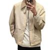 ¡Artículo caliente!Chaqueta corta informal de primavera para hombre, estilo británico, con mangas raglán, holgada, 470989