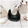 Bolso de Moda Trendy Bolso de Hombro Casual Personalizado para Mujer Bolso de Cadena Elegante Textil Popular Bolso Cruzado